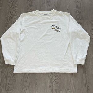 Uniqlo x Sean Wotherspoon Hypebeast Community Center Tee White Long Sleeve Large